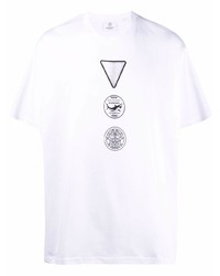 Burberry Badge Print T Shirt