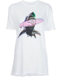 Baja East Shark Print T Shirt