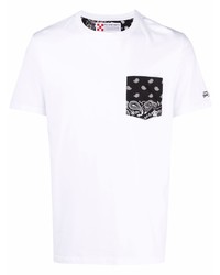 MC2 Saint Barth Bandana Print Pocket T Shirt