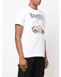 MC2 Saint Barth Bandit Logo Print T Shirt