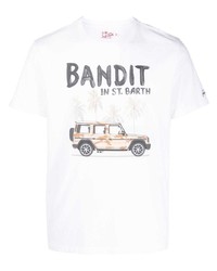 MC2 Saint Barth Bandit Logo Print T Shirt