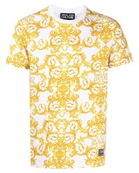 VERSACE JEANS COUTURE Barocco Print Short Sleeved T Shirt