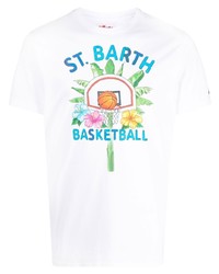 MC2 Saint Barth Basketball Graphic Print T Shirt