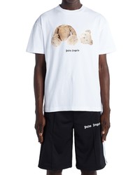 Palm Angels Bear Cotton Graphic Tee