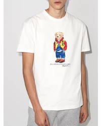 Polo Ralph Lauren Bear Print Cotton T Shirt