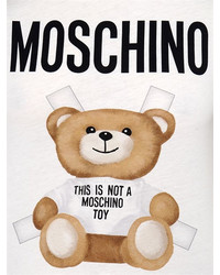 Moschino Bear Printed Cotton Jersey T Shirt