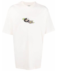 Pas de Mer Bee Print Oversized T Shirt