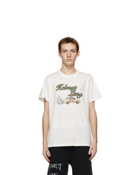 Helmut Lang Beige Saintwoods Edition Hl Taxi T Shirt