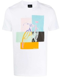 PS Paul Smith Bicycle Print T Shirt
