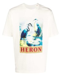 Heron Preston Bird Logo Print T Shirt