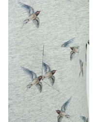 Boohoo Bird Print T Shirt
