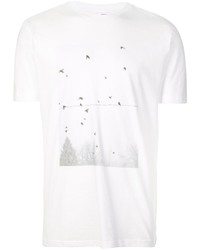 Odin Bird Print T Shirt