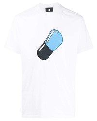 DUOltd Blue Pill Print T Shirt