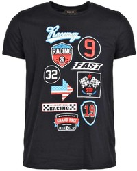 Boohoo Motocross Badge Print T Shirt