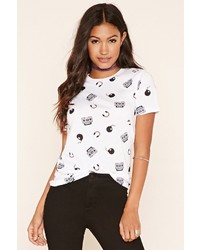 Forever 21 Boombox Print Graphic Tee