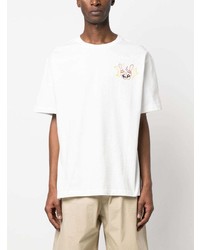 Kenzo Bowling Print Cotton T Shirt