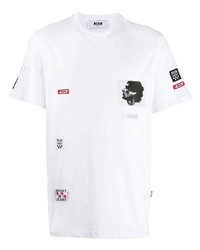 MSGM Brand Patch T Shirt
