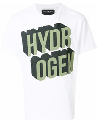 Hydrogen Brand Print T Shirt