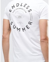 Asos Brand T Shirt With Endless Summer Back Print