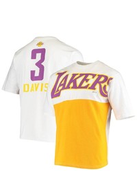 FANATICS Branded Anthony Davis White Los Angeles Lakers Yoke T Shirt At Nordstrom