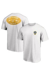 FANATICS Branded White La Galaxy Prep Squad Classic Greatness T Shirt