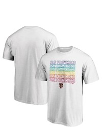 FANATICS Branded White San Francisco Giants Logo City Pride T Shirt