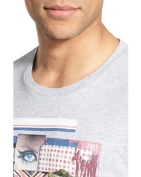 Ben Sherman British Pop Art Graphic Crewneck T Shirt