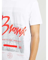Topman Bronx Photo Print Slim T Shirt