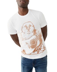 True Religion Brand Jeans Buddha Graphic Tee In White At Nordstrom