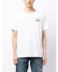 True Religion Buddha Logo Print Cotton T Shirt