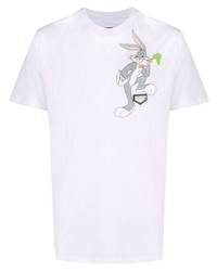 Philipp Plein Bugs Bunny Cartoon Print T Shirt