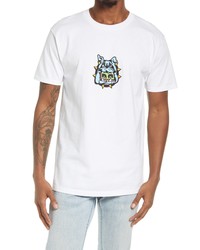 Obey Bulldog Graphic Tee In White At Nordstrom