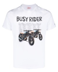 MC2 Saint Barth Busy Rider Graphic Print T Shirt