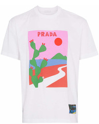 Prada Cactus Print T Shirt