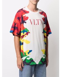 Valentino Camou7 Print T Shirt