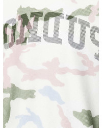 Dondup Camouflage Print T Shirt