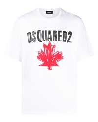 DSQUARED2 Canada Logo Print T Shirt