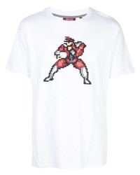 Mostly Heard Rarely Seen 8-Bit Captain Red Pixelated T Shirt