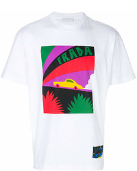 Prada Car Print T Shirt
