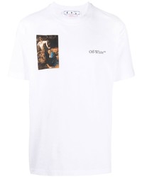 Off-White Caravaggio Lute Cotton T Shirt