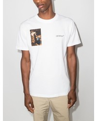 Off-White Caravaggio Lute Print T Shirt