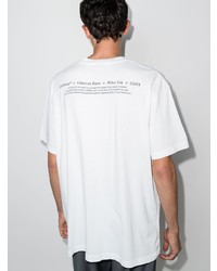 Off-White Caravaggio Print Cotton T Shirt
