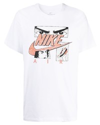 Nike Cartoon Logo Printed T Shirt