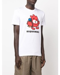 DSQUARED2 Cartoon Print T Shirt