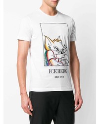 Iceberg Cartoon T Shirtround N