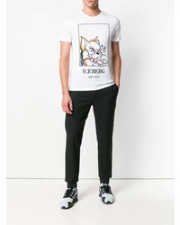 Iceberg Cartoon T Shirtround N