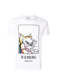 Iceberg Cartoon T Shirtround N