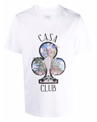 Casablanca Casa Club Graphic Print T Shirt