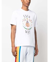 Casablanca Casa Way Graphic Print T Shirt