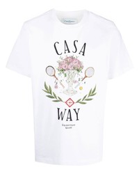 Casablanca Casa Way Graphic Print T Shirt